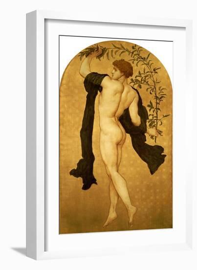 The Dance of the Cymbalists-Frederick Leighton-Framed Giclee Print