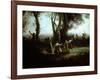 The Dance of the Nymphs (Une Matinee)-Jean-Baptiste-Camille Corot-Framed Giclee Print