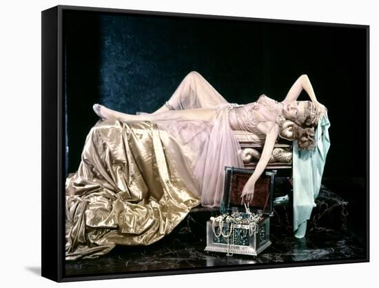 The Dance of the Seven Veils by William Dieterle with Rita Hayworth 1953-null-Framed Stretched Canvas