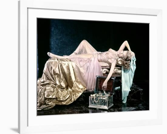 The Dance of the Seven Veils by William Dieterle with Rita Hayworth 1953-null-Framed Photo