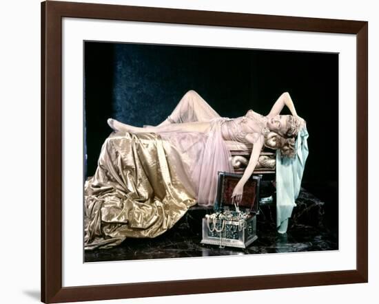 The Dance of the Seven Veils by William Dieterle with Rita Hayworth 1953-null-Framed Photo