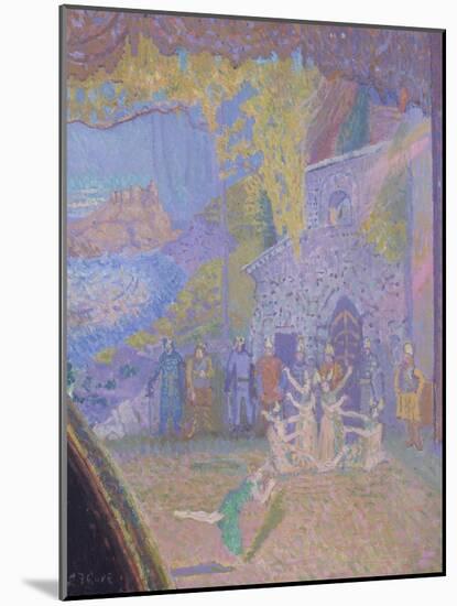 The Dance of the Spirit of Ireland, the Alhambra Music Hall-Spencer Frederick Gore-Mounted Giclee Print