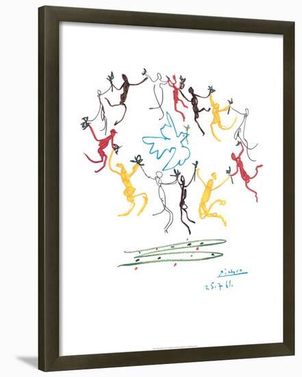 The Dance of Youth-Pablo Picasso-Framed Print Mount