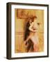 The Dance (Oil on Panel)-Albert Guillaume-Framed Giclee Print