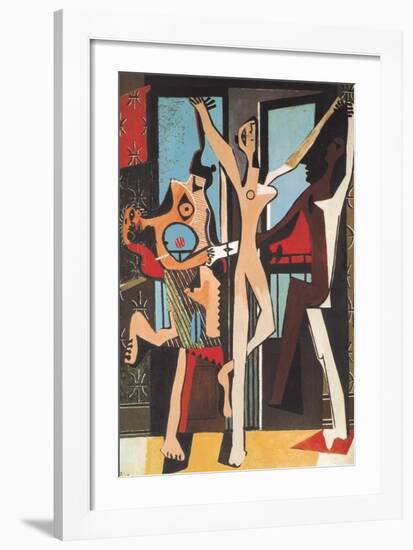 The Dance-Pablo Picasso-Framed Art Print