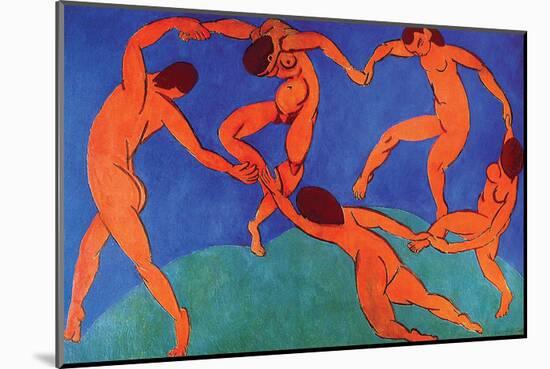 The Dance-Henri Matisse-Mounted Art Print