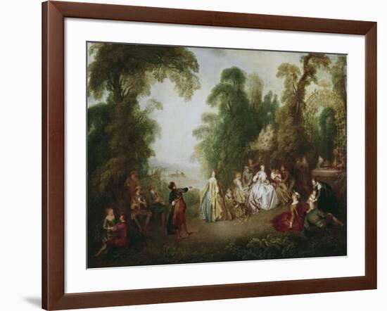 The Dance-Jean-Baptiste Pater-Framed Giclee Print