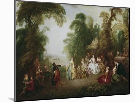 The Dance-Jean-Baptiste Pater-Mounted Giclee Print