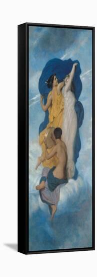 The Dance-William Adolphe Bouguereau-Framed Stretched Canvas