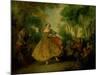 The Dance-Nicolas Lancret-Mounted Giclee Print