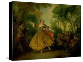 The Dance-Nicolas Lancret-Stretched Canvas