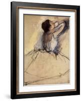 The Dancer, 1874-Edgar Degas-Framed Giclee Print