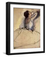 The Dancer, 1874-Edgar Degas-Framed Giclee Print