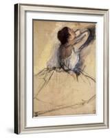 The Dancer, 1874-Edgar Degas-Framed Giclee Print