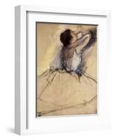 The Dancer, 1874-Edgar Degas-Framed Giclee Print