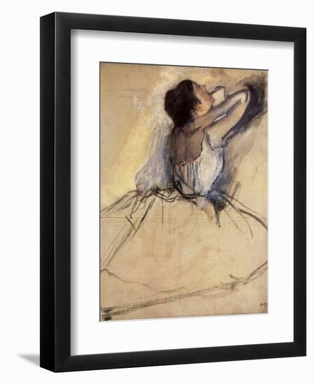 The Dancer, 1874-Edgar Degas-Framed Premium Giclee Print