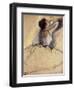 The Dancer, 1874-Edgar Degas-Framed Premium Giclee Print