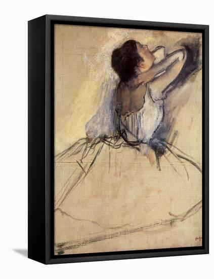 The Dancer, 1874-Edgar Degas-Framed Stretched Canvas