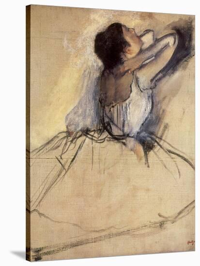 The Dancer, 1874-Edgar Degas-Stretched Canvas