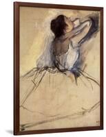 The Dancer, 1874-Edgar Degas-Framed Giclee Print