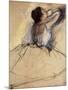 The Dancer, 1874-Edgar Degas-Mounted Giclee Print
