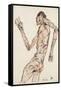 The Dancer, 1913-Egon Schiele-Framed Stretched Canvas