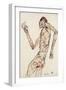 The Dancer, 1913-Egon Schiele-Framed Premium Giclee Print