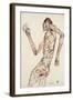 The Dancer, 1913-Egon Schiele-Framed Giclee Print