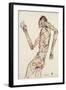 The Dancer, 1913-Egon Schiele-Framed Giclee Print