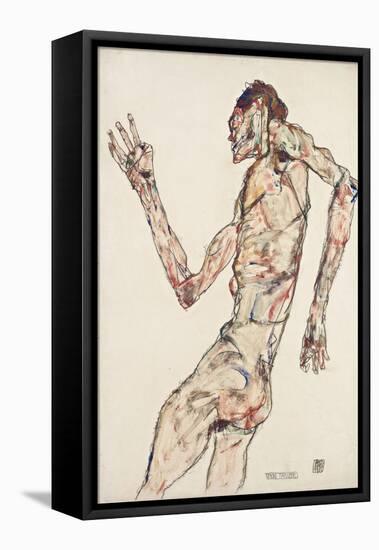 The Dancer, 1913-Egon Schiele-Framed Stretched Canvas