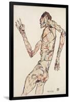 The Dancer, 1913-Egon Schiele-Framed Giclee Print