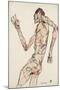 The Dancer, 1913-Egon Schiele-Mounted Giclee Print