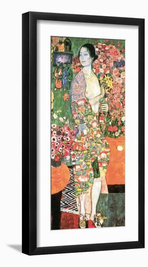 The Dancer, 1916-1918-Gustav Klimt-Framed Art Print