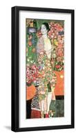 The Dancer, c.1918-Gustav Klimt-Framed Giclee Print