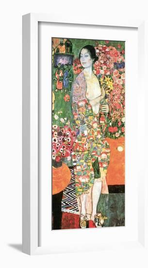 The Dancer, c.1918-Gustav Klimt-Framed Giclee Print