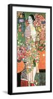 The Dancer, c.1918-Gustav Klimt-Framed Giclee Print