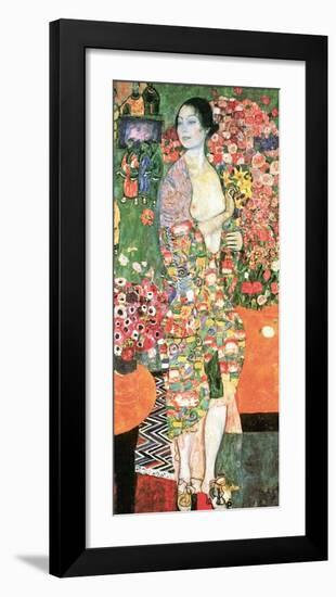 The Dancer, c.1918-Gustav Klimt-Framed Giclee Print