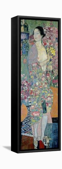 The Dancer, Ca 1916-1918-Gustav Klimt-Framed Stretched Canvas