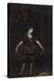 The Dancer in Black-John da Costa-Stretched Canvas