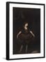 The Dancer in Black-John da Costa-Framed Giclee Print