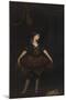 The Dancer in Black-John da Costa-Mounted Giclee Print