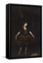 The Dancer in Black-John da Costa-Framed Stretched Canvas