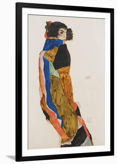 The Dancer Moa, 1911-Egon Schiele-Framed Giclee Print