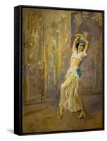 The dancer Pawlowa-Max Slevogt-Framed Stretched Canvas
