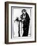 The Dancer's Reward: The Head on a Platter-Aubrey Beardsley-Framed Photographic Print