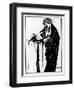 The Dancer's Reward: The Head on a Platter-Aubrey Beardsley-Framed Photographic Print