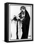 The Dancer's Reward: The Head on a Platter-Aubrey Beardsley-Framed Stretched Canvas