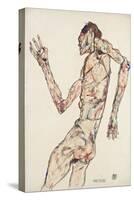 The Dancer-Egon Schiele-Stretched Canvas