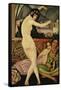 The Dancer-Gerda Wegener-Framed Stretched Canvas