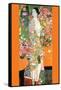 The Dancer-Gustav Klimt-Framed Stretched Canvas